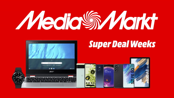 MediaMarkt Super Deal Weeks - Android Smartphones, Tablets & mehr ohne Vertrag