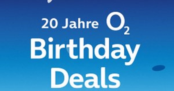 o2 Birthday Deals