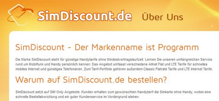 SimDiscount Erfahrungen & Bewertungen