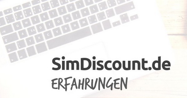 SimDiscount Erfahrungen