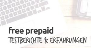 free prepaid Erfahrungen