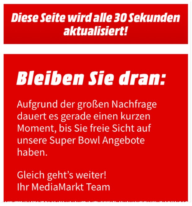 Media Markt Super Bowl Angebote 2019