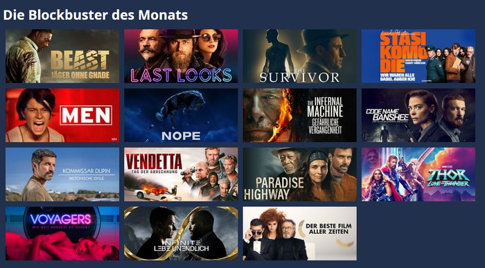 freenet Video Blockbuster des Monats November 2022