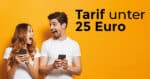 Tarif unter 25 Euro