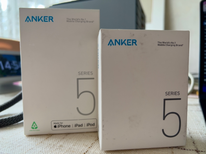 Anker Series 5 2022 - Verpackung komplett aus Pappe