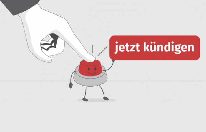 Verstöße beim Kündigungsbutton