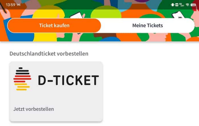 Deutschlandticket-App