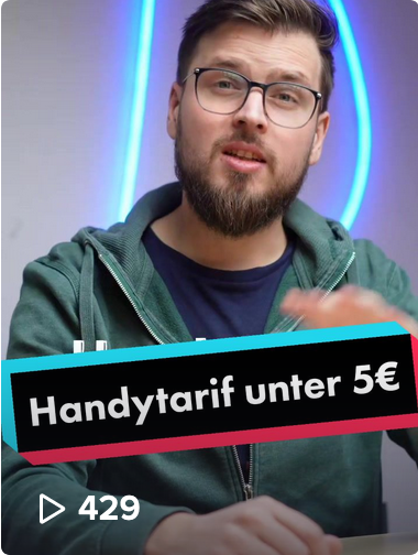 Handytarif unter 5 Euro