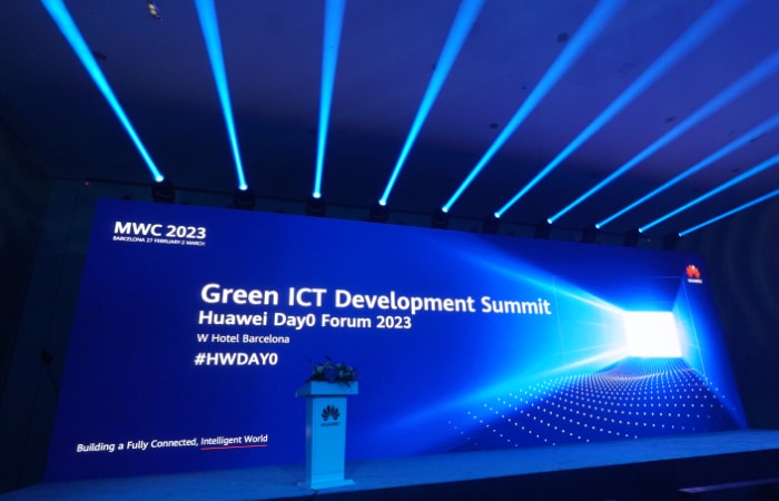 Green ICT Development Summit Huawei MWC 2023