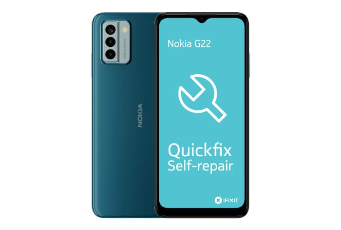 Nokia G22 - Reparierbarkeit