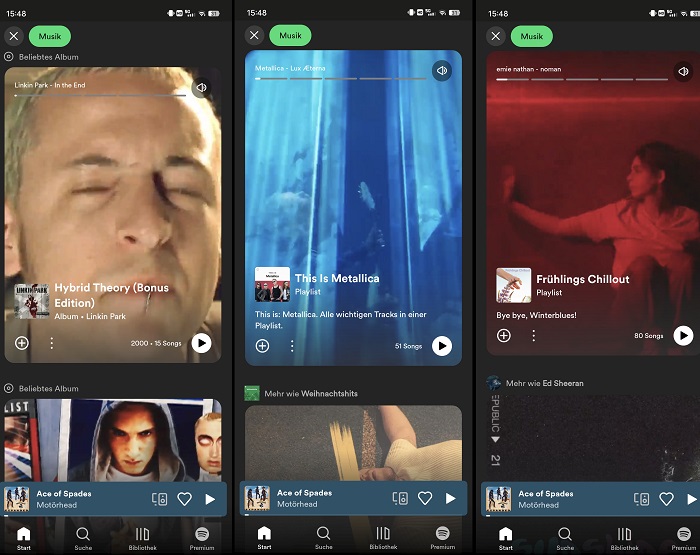 Spotify-Design ahmt TikTok nach