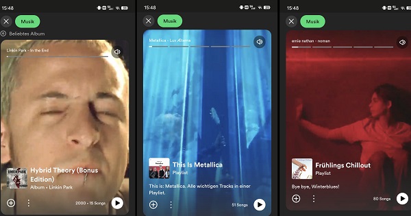 Spotify-Design ahmt TikTok nach