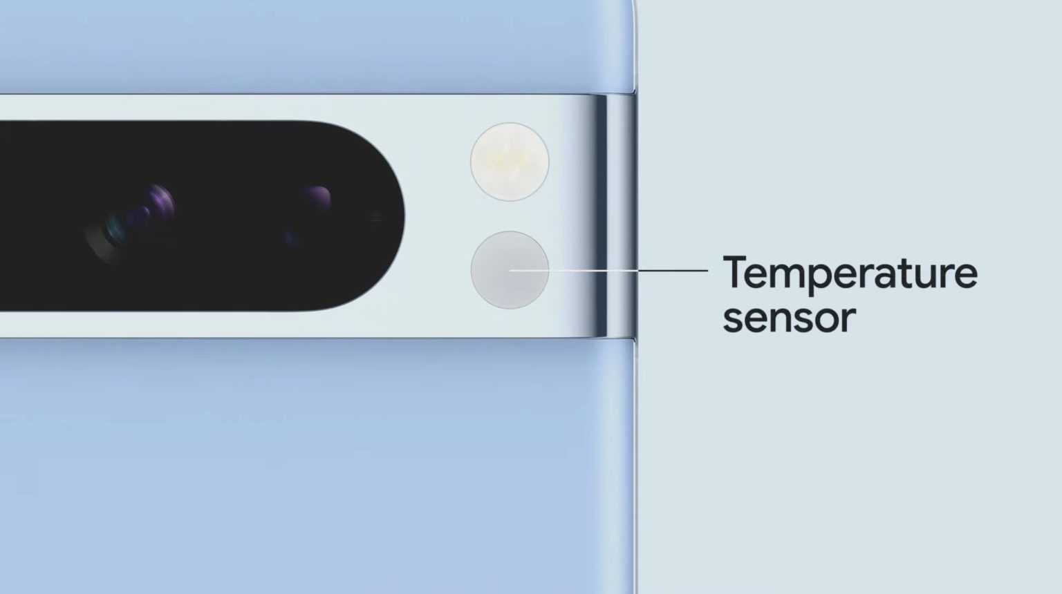 Google Pixel 8 Pro im Test / Ersteindruck der Hardware Kamera Temperatur-Sensor