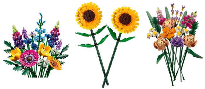 Lego Blumen verschenken (Bild: lego.de)