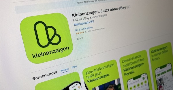 Neue Kleinanzeigen App von eBay!