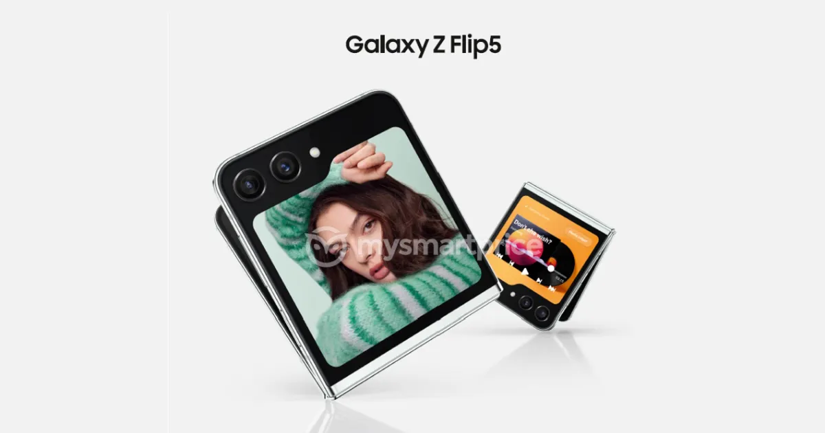 So sieht das Galaxy Z Flip 5 aus