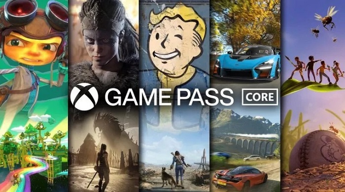 Xbox Game Pass Core naht