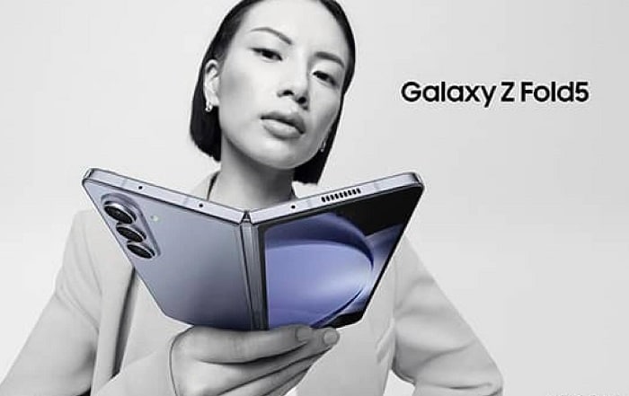 So sieht das Galaxy Z Fold 5 aus