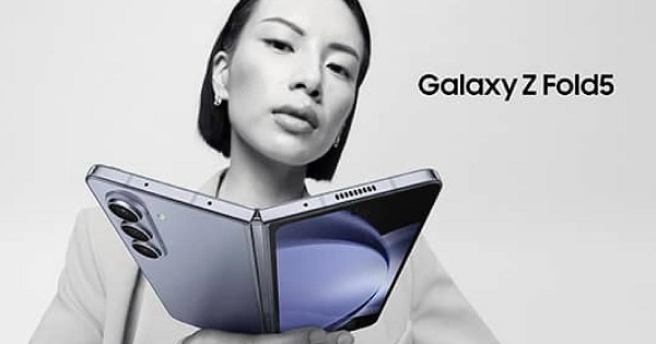 So sieht das Galaxy Z Fold 5 aus