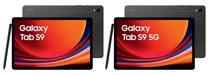 Samsung Galaxy Tab S9 mit WiFi oder mit 5G in den Netzen von Telekom, Vodafone oder o2 Telefónica