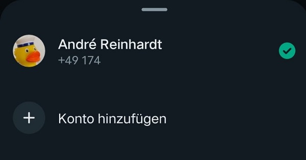 WhatsApp Multi-Account ist da