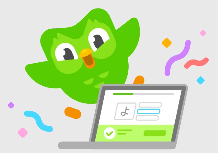 Über gehackte Daten freut sich die Eule von Duolingo sicher nicht