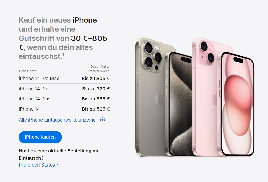 Apple Trade In lohnt sich