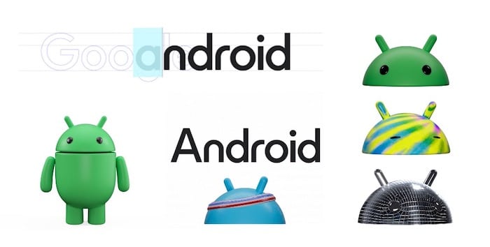 Das Logo von Android 14