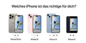 Apple Trade In - Tauscht iPhone 14 (Pro Max) gegen iPhone 15 (Pro Max)