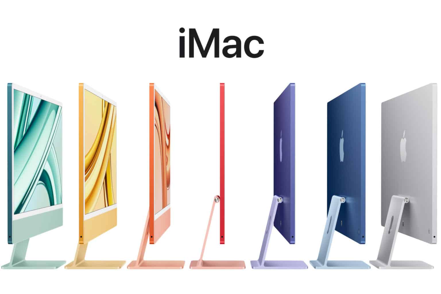 Der iMac 2023 mag es bunt