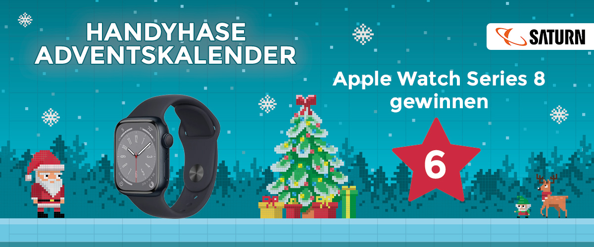 Handyhase Adventskalender mit Apple Watch Series 8