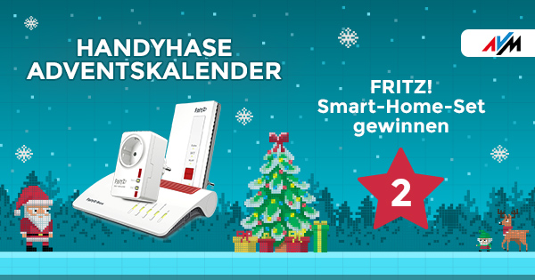 Handyhase.de-Adventskalender Türchen 2 mit AVM-Bundle