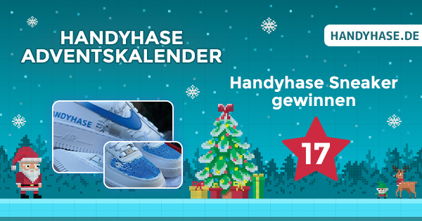 Handyhase Adventskalender mit individuellen Sneakern