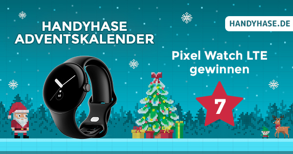 Handyhase Adventskalender mit Pixel Watch