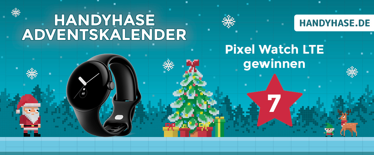 Handyhase Adventskalender mit Pixel Watch