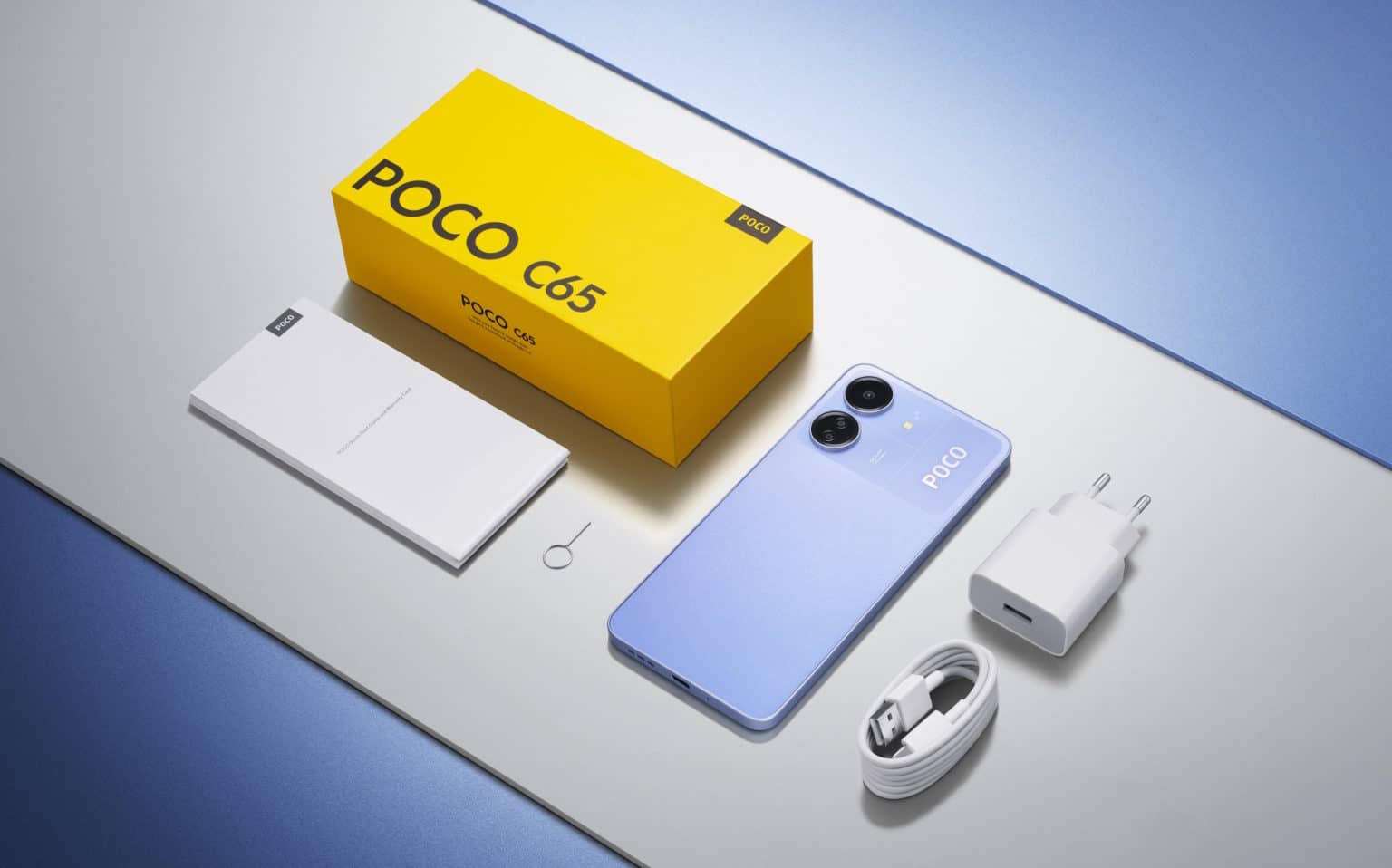 Xiaomi Poco C65 - Lieferumfang - mit Vertrag in den Netzen von Telekom, Vodafone oder o2 Telefónica