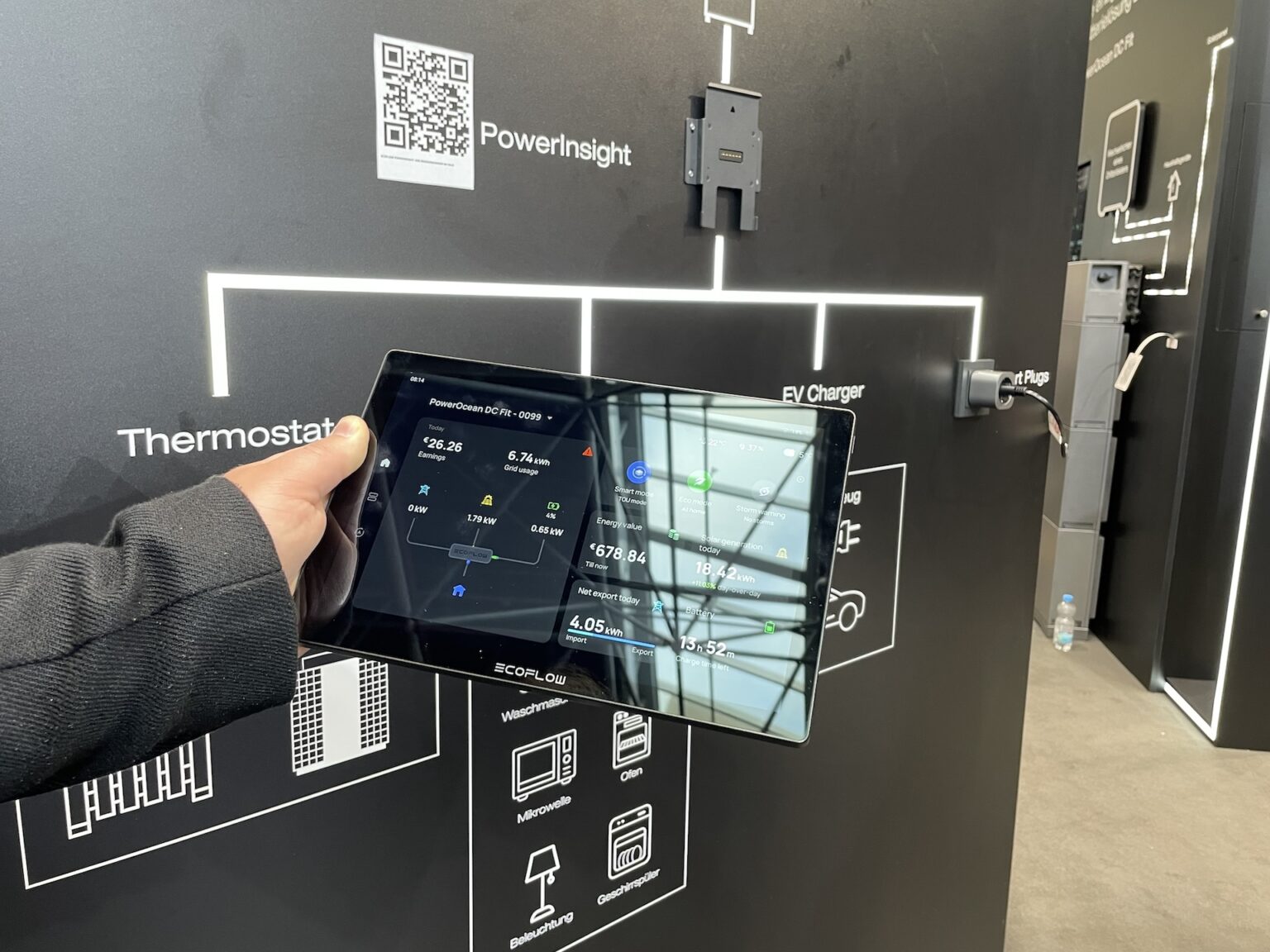 Das Powerinsight Tablet von Ecoflow. (Foto: Andreas Sebayang/Handyhase.de)