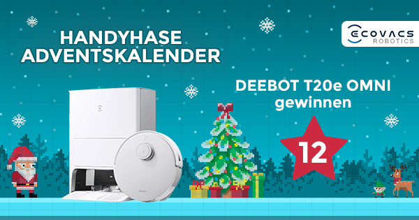 Handyhase Adventskalender Ecovacs Saugroboter