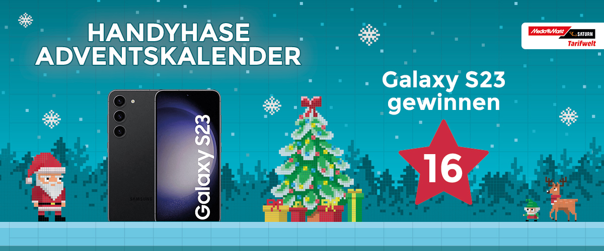 Handyhase.de Adventkalender mit Galaxy S23