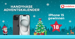 Handyhase Adventskalender mit iPhone 15