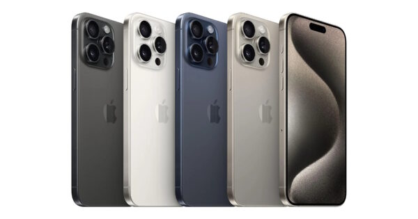 Das Apple iPhone 15 Pro Max in allen Farben und mit Vertrag in den Netzen von Telekom, Vodafone und o2 Telefónica!