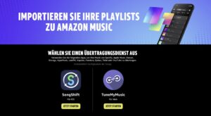 Amazon Music Playlist importieren