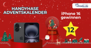 Handyhase Adventskalender Türchen 12 - iPhone 16 gewinnen