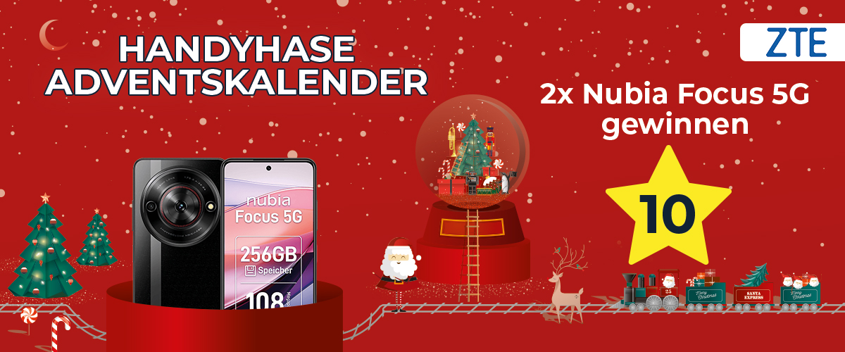 Handyhase.de Adventskalender Türchen 10: Nubia Focus 5G