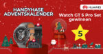 Handyhase.de Adventskalender Türchen 5 mit Huawei Watch GT5 Pro