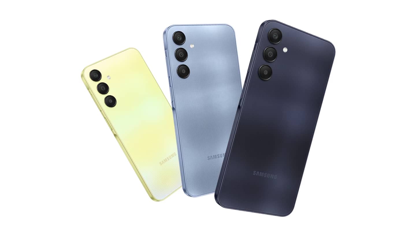 Samsung Galaxy A25 5G mit Vertrag in den Netzen von Telekom, Vodafone, o2 Telefónica und 1&1