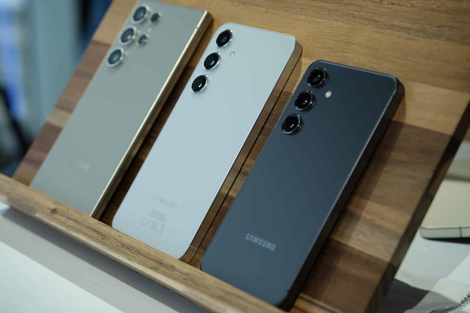 Samsung Galaxy S24 Serie im Vergleich