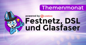 Festnetz, DSL und Glasfaser powered by Vodafone