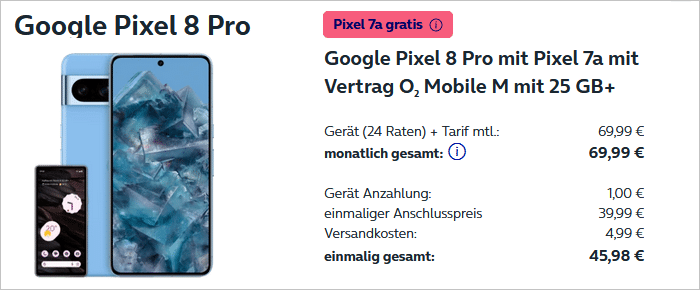 Pixel8Pro + Pixel7a o2