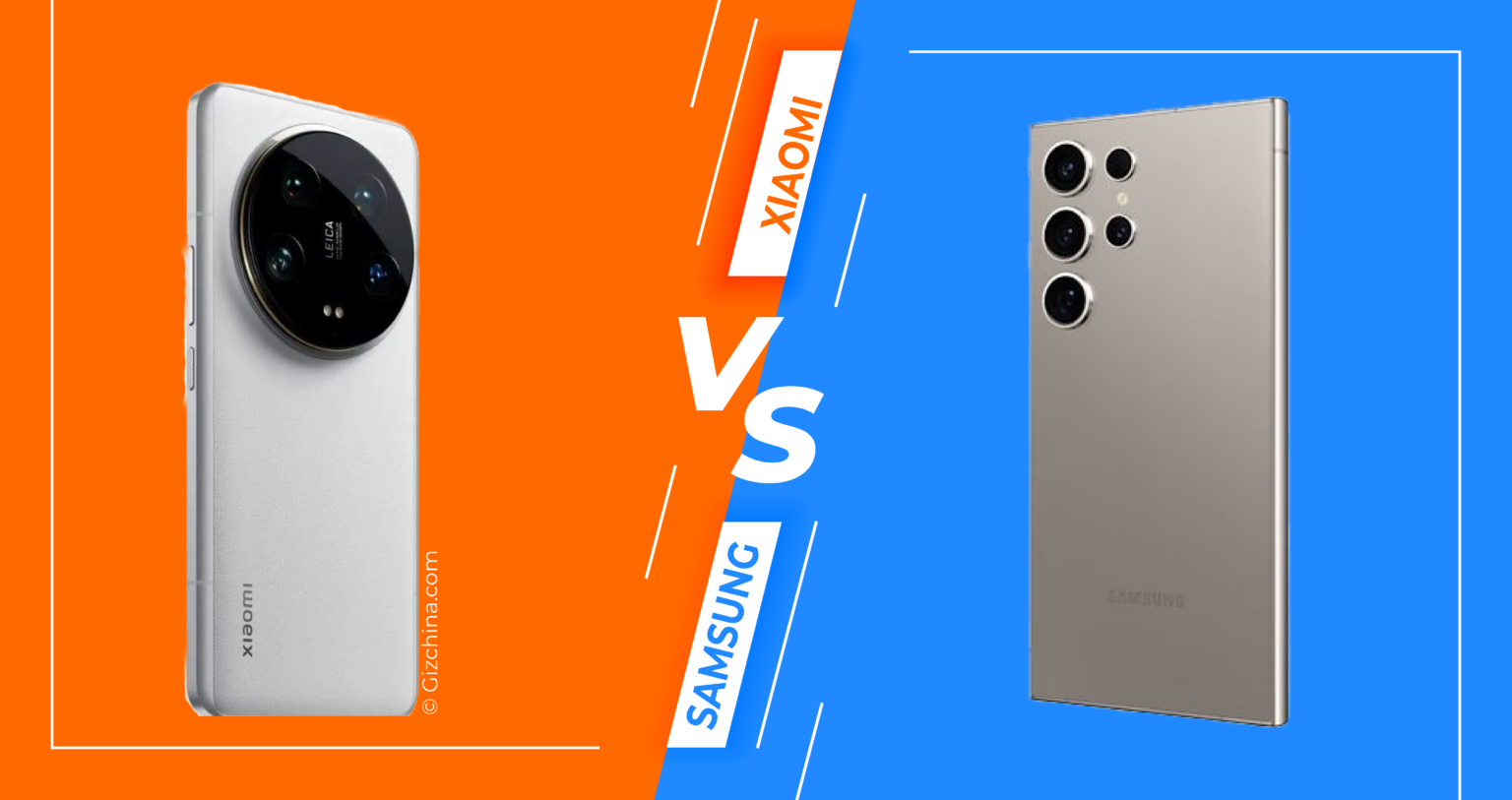 Xiaomi 14 Ultra vs. Samsung Galaxy S24 Ultra im Vergleich